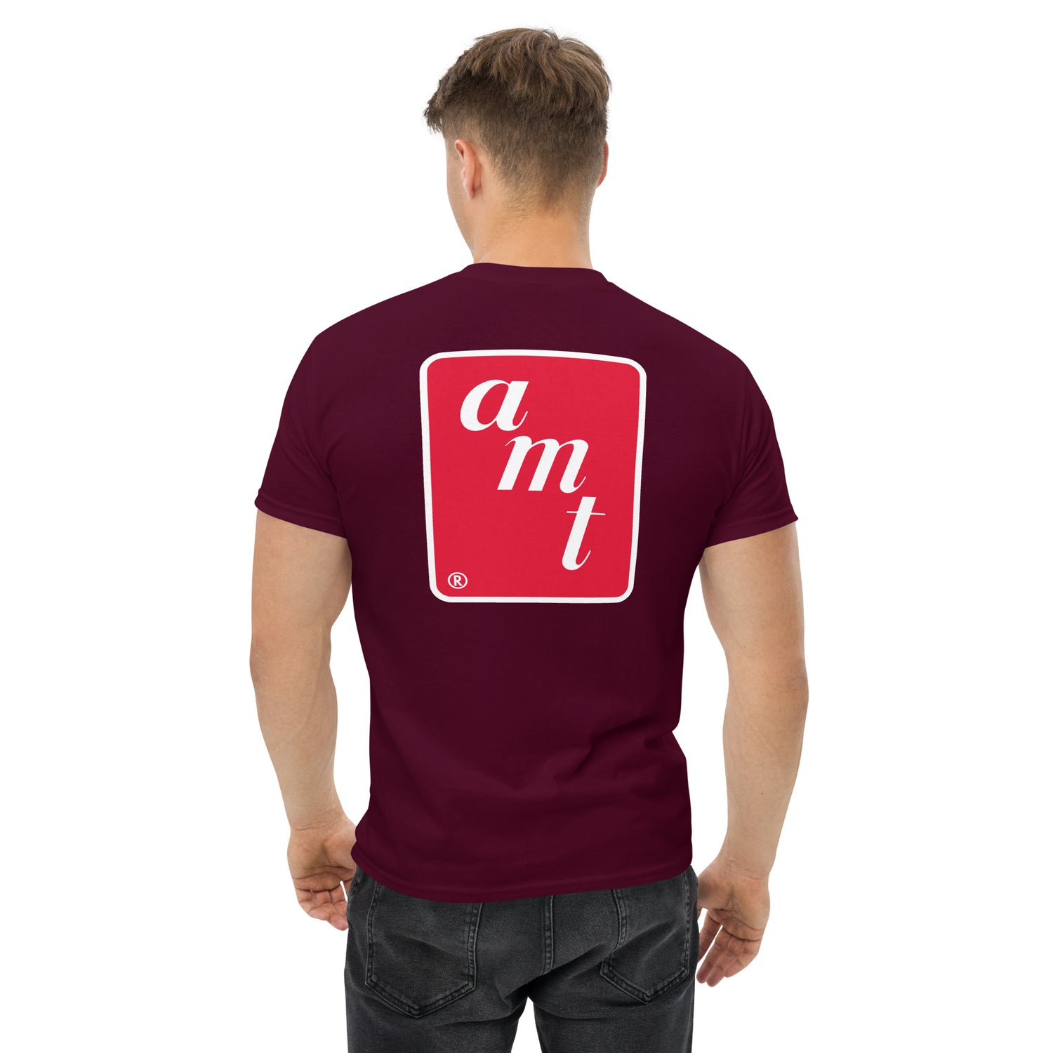 AMT LOGO PRINTED T-SHIRT (FRONT AND BACK)