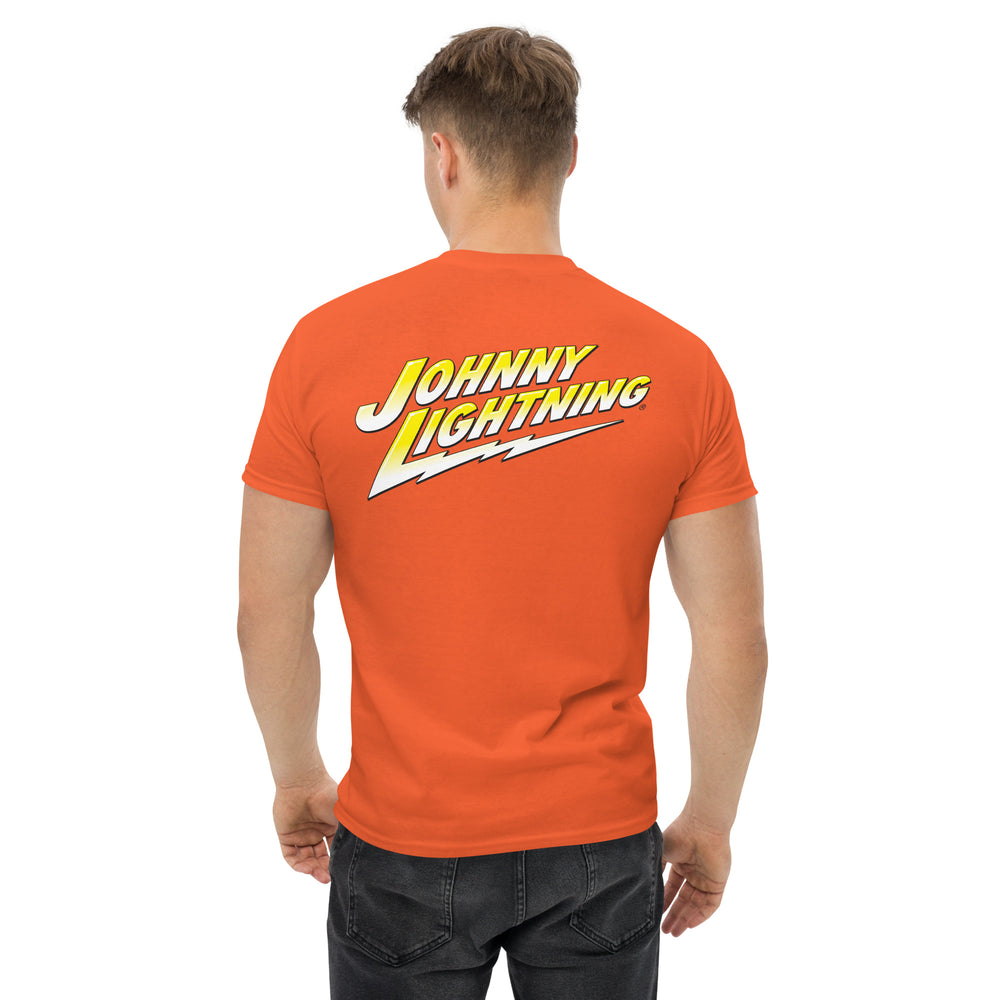 JOHNNY LIGHTNING LOGO PRINTED T-SHIRT (FRONT AND BACK)