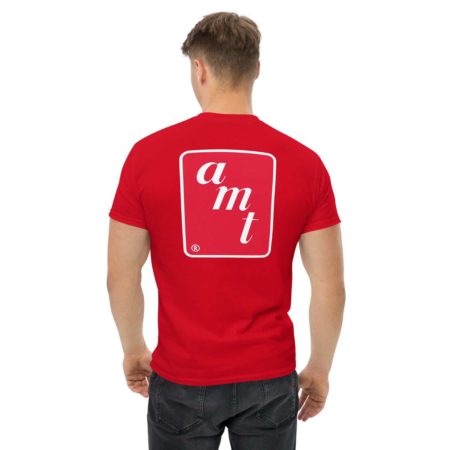 AMT LOGO PRINTED T-SHIRT (FRONT AND BACK)