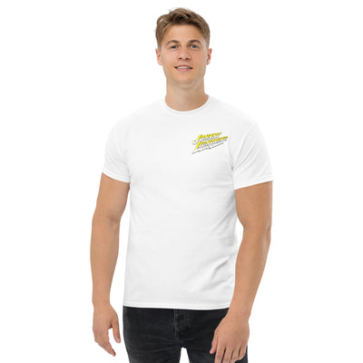 JOHNNY LIGHTNING LOGO PRINTED T-SHIRT (FRONT AND BACK)