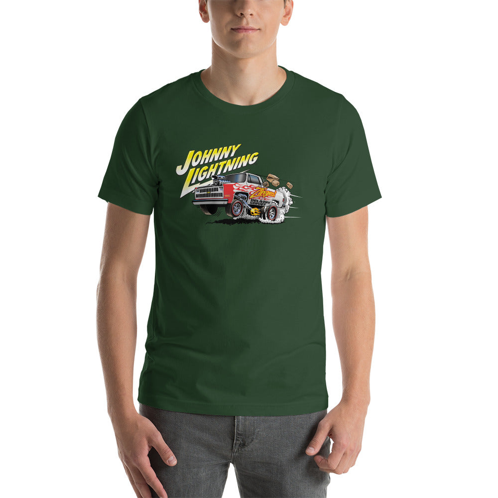 JOHNNY LIGHTNING SQUAREBODY ZINGERS DELIVERY T-SHIRT