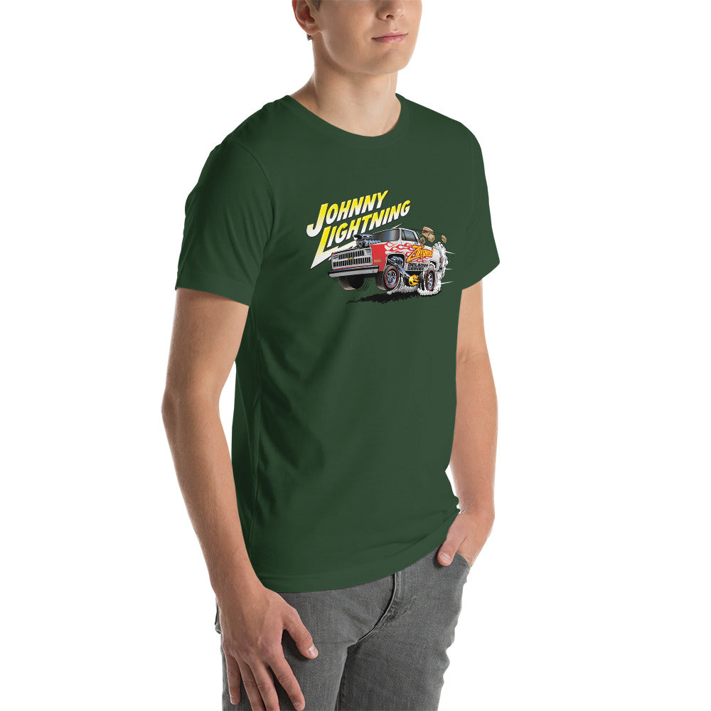 JOHNNY LIGHTNING SQUAREBODY ZINGERS DELIVERY T-SHIRT