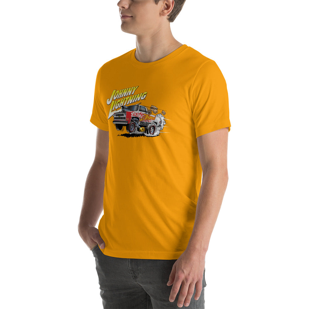 JOHNNY LIGHTNING SQUAREBODY ZINGERS DELIVERY T-SHIRT