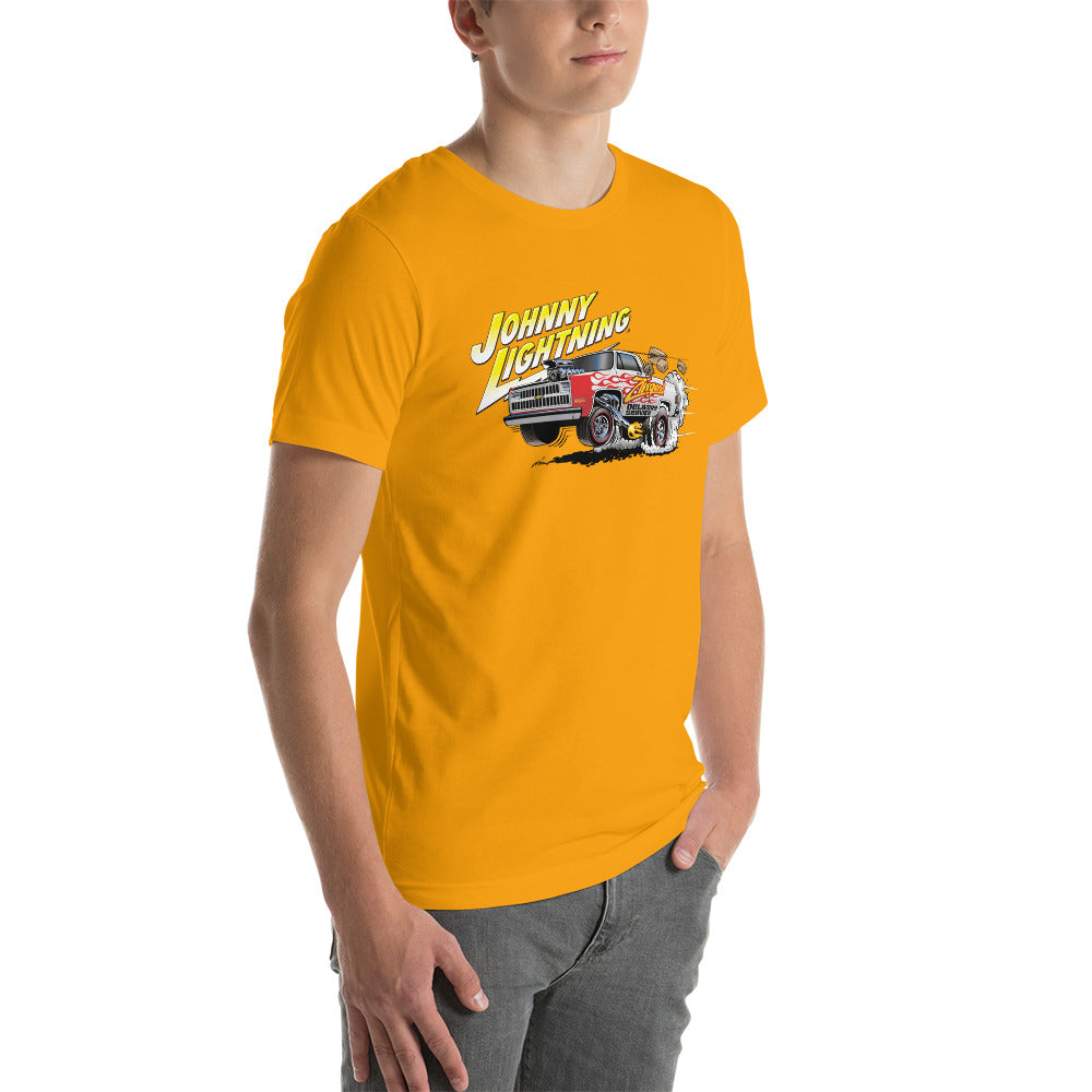 JOHNNY LIGHTNING SQUAREBODY ZINGERS DELIVERY T-SHIRT