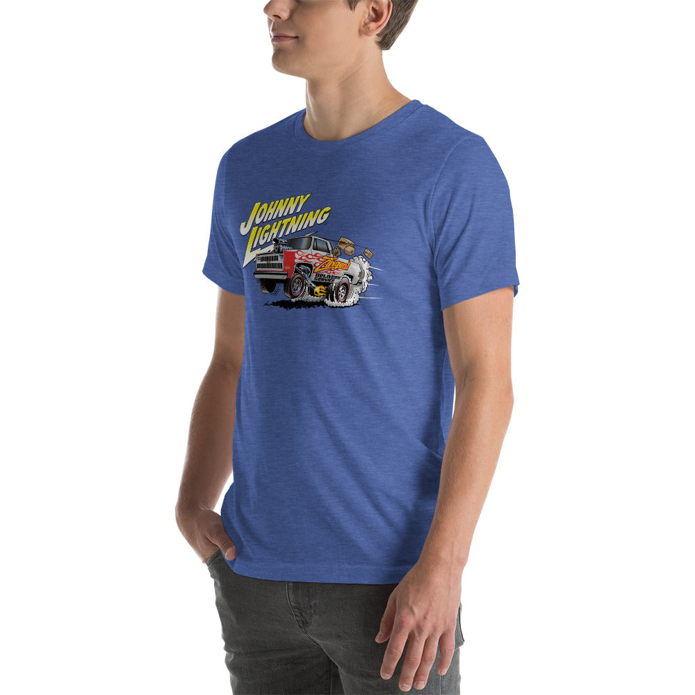 JOHNNY LIGHTNING SQUAREBODY ZINGERS DELIVERY T-SHIRT