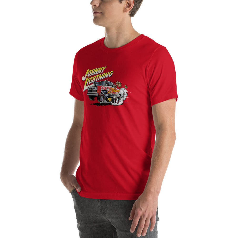 JOHNNY LIGHTNING SQUAREBODY ZINGERS DELIVERY T-SHIRT