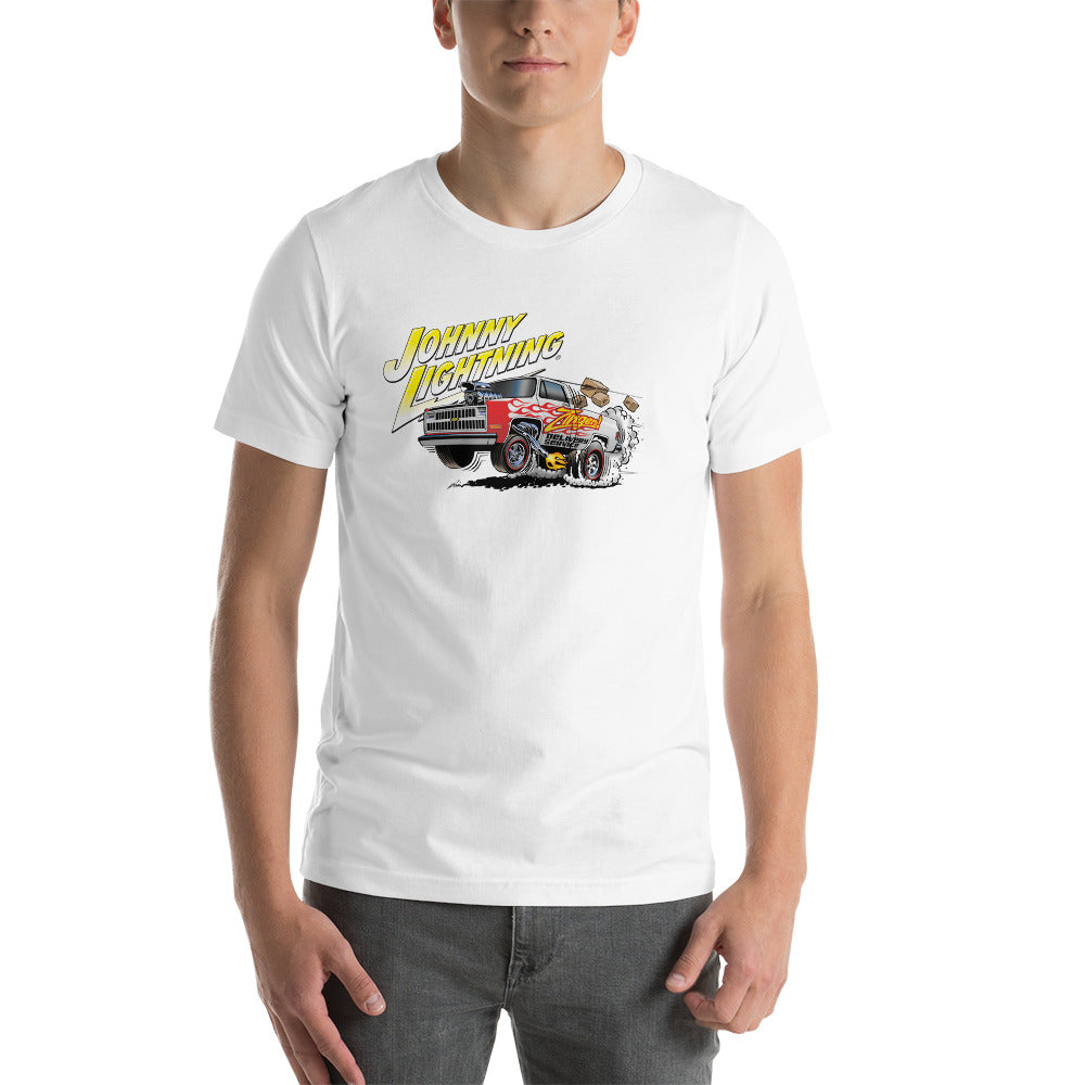 JOHNNY LIGHTNING SQUAREBODY ZINGERS DELIVERY T-SHIRT