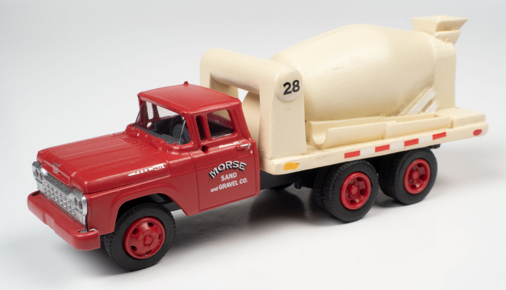 Classic Metal Works 1960 Ford Cement/Concrete HD Truck (Morse Sand & Gravel) 1:87 HO Scale