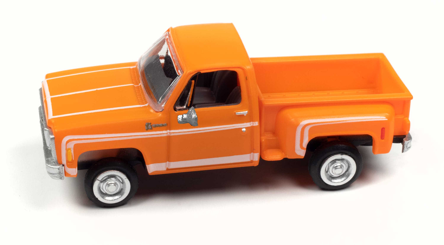 Classic Metal Works 1976 Chevy Stepside Pickup (Tangier Orange) 1:87 HO Scale