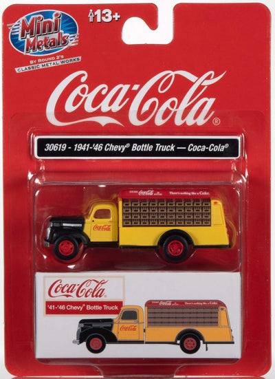 Classic Metal Works 1941-1946 Chevy Bottle Truck (Coca-Cola) 1:87 HO Scale