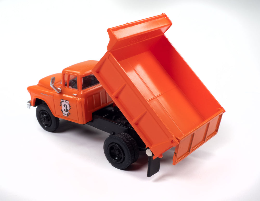 Classic Metal Works 1955 Chevy Dump Truck County Roads 1 87 HO