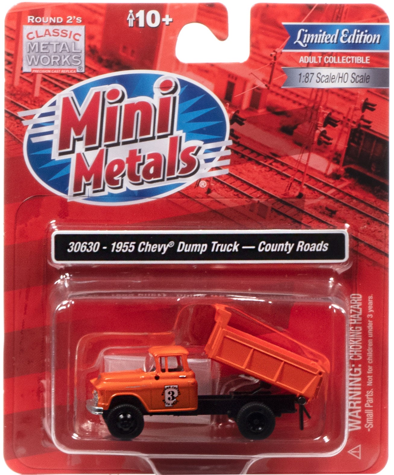 Classic Metal Works 1955 Chevy Dump Truck (County Roads) 1:87 HO Scale