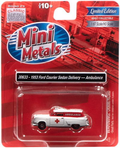 Classic Metal Works 1953 Ford Ambulance 1:87 HO Scale