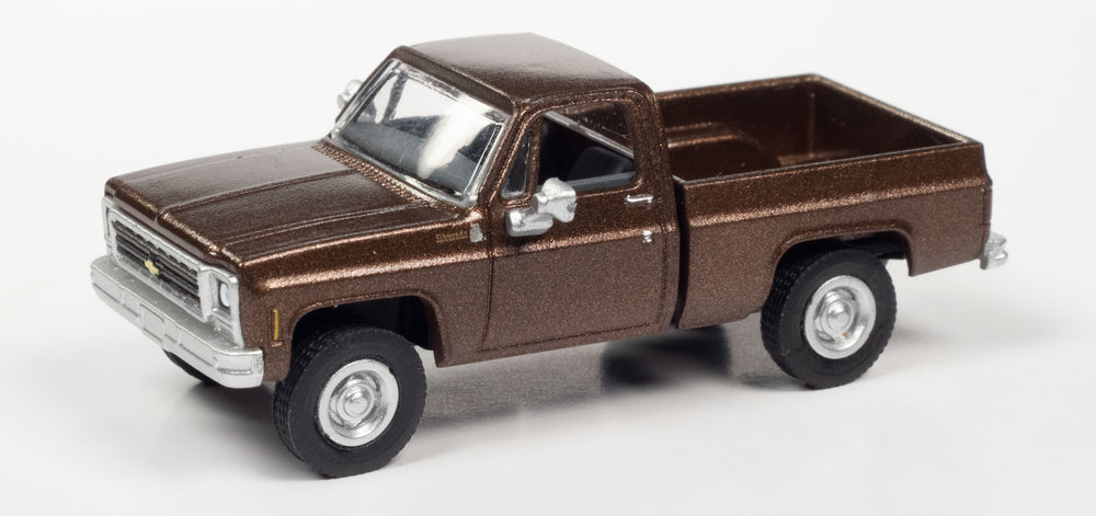 Classic Metal Works 1979 Chevy Pickup - Fleetside (Brown Poly) 1:87 HO Scale
