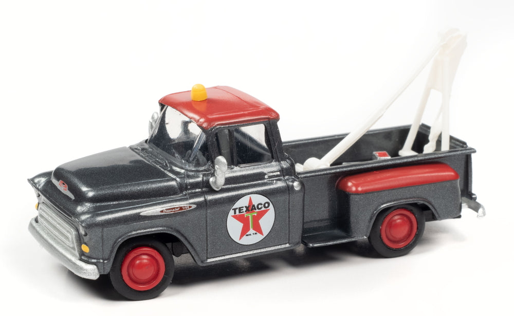 Classic Metal Works 1957 Chevy Pickup Stepside Tow Truck Texaco 1:87 HO Scale