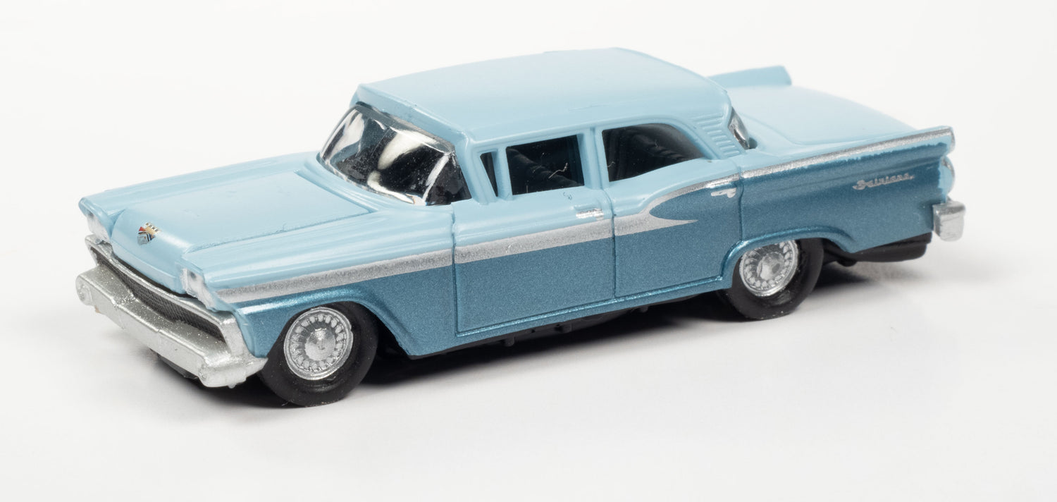 Classic Metal Works 1959 Ford Fairlane (Wedgewood Blue/Surf Blue) 1:87 HO Scale