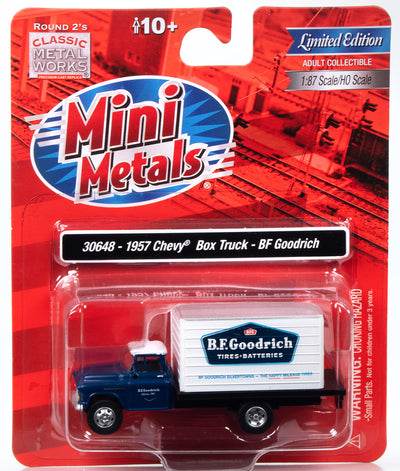 Classic Metal Works 1957 Chevy Box Truck (BF Goodrich) 1:87 HO Scale