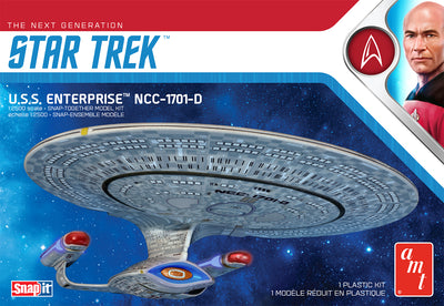 AMT Star Trek U.S.S. Enterprise-D (Snap) 1:2500 Scale Kit