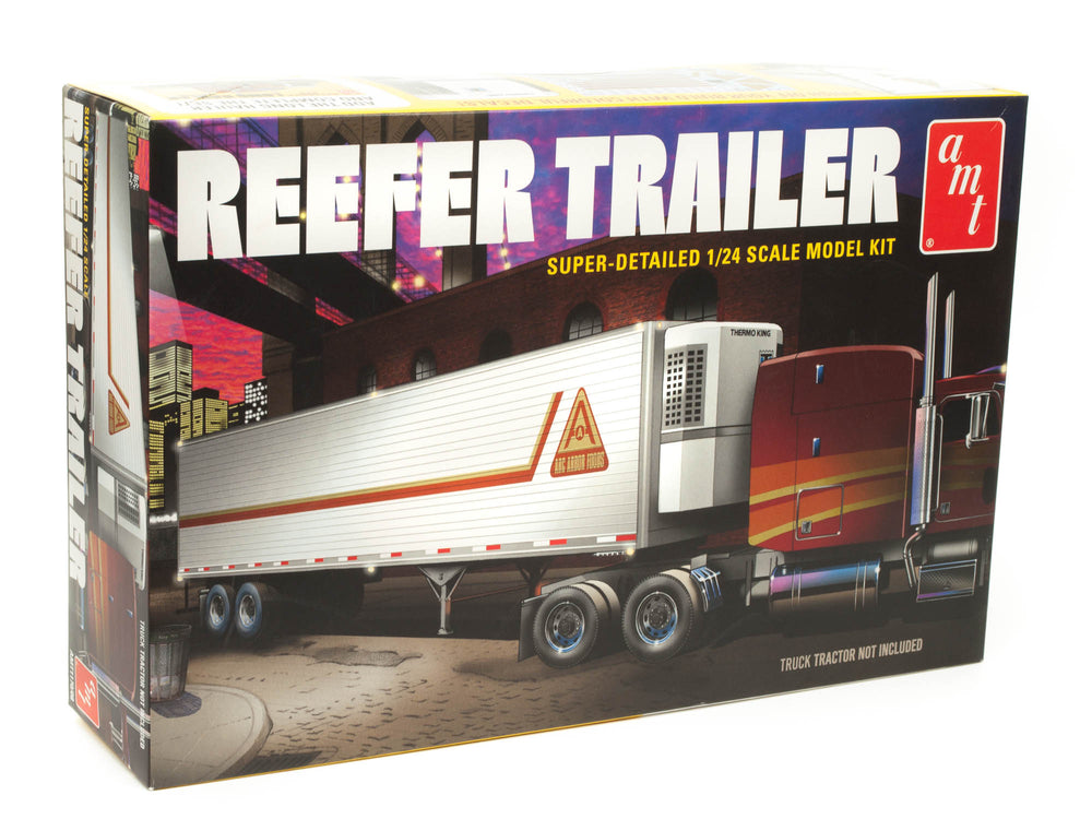 AMT Reefer Semi Trailer 1:24 Scale Model Kit