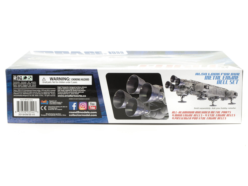 MPC Space 1999: 14" Eagle Transporter 1:72 Scale Model Kit