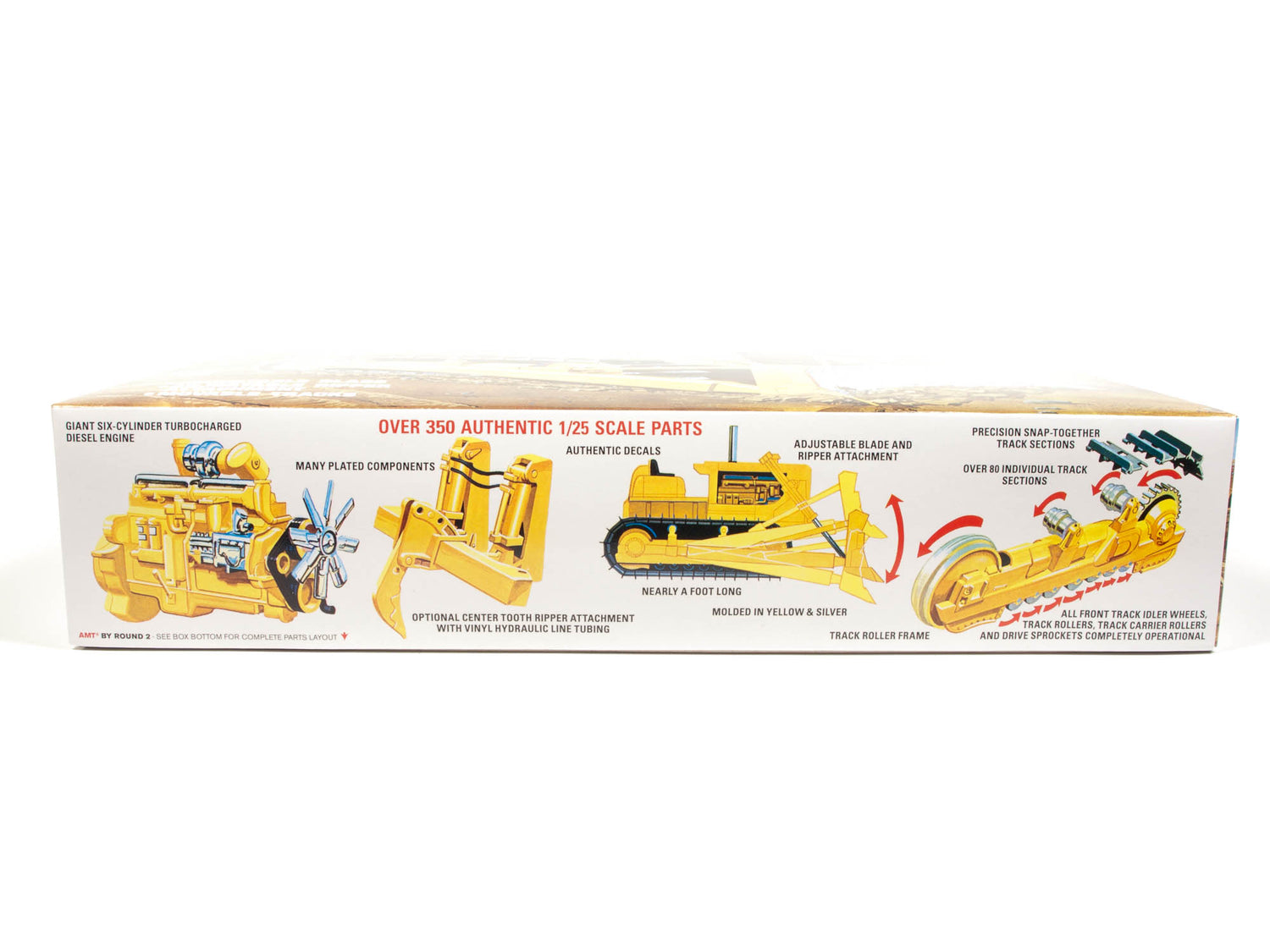 AMT Construction Bulldozer 1:25 Scale Model Kit