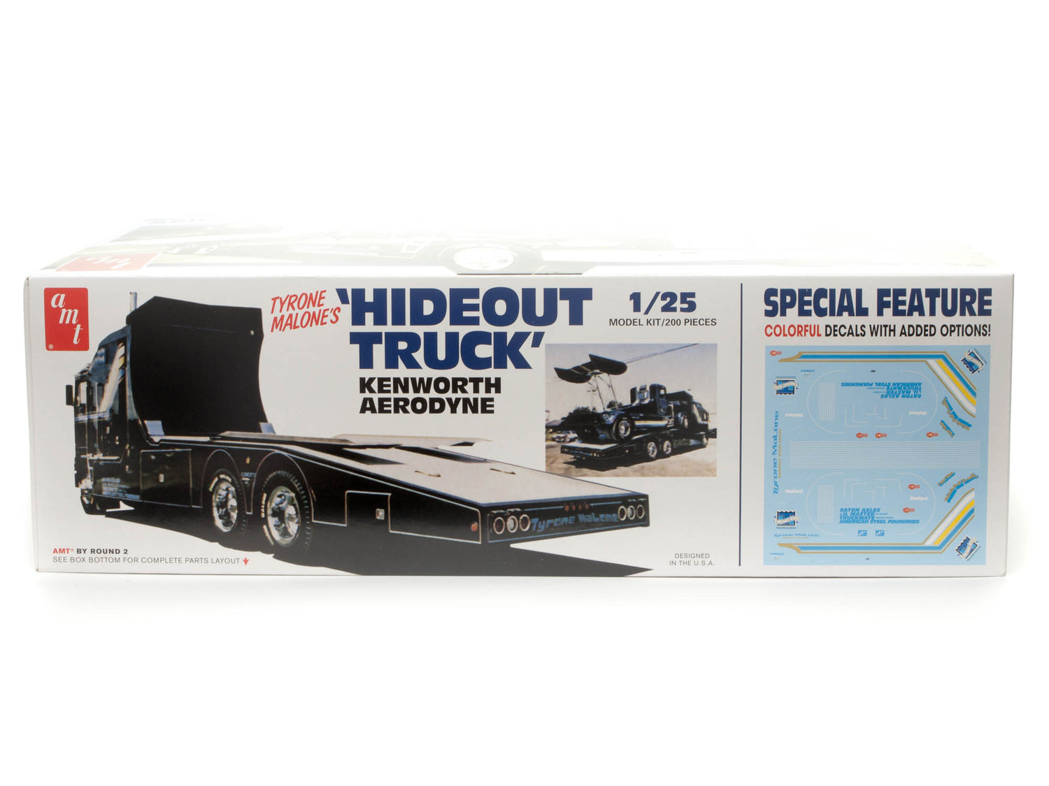 AMT Skill 3 Model Kit Tyrone Malone's Kenworth Custom Drag Truck 1/25 Scale Model