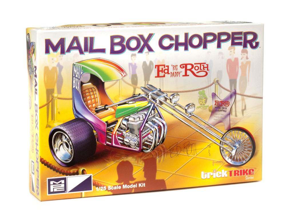 MPC Skill 2 Model Kit Mail Box Chopper Trike (Ed Big Daddy Roth's) Trick Trikes Series 1/25 Scale Model