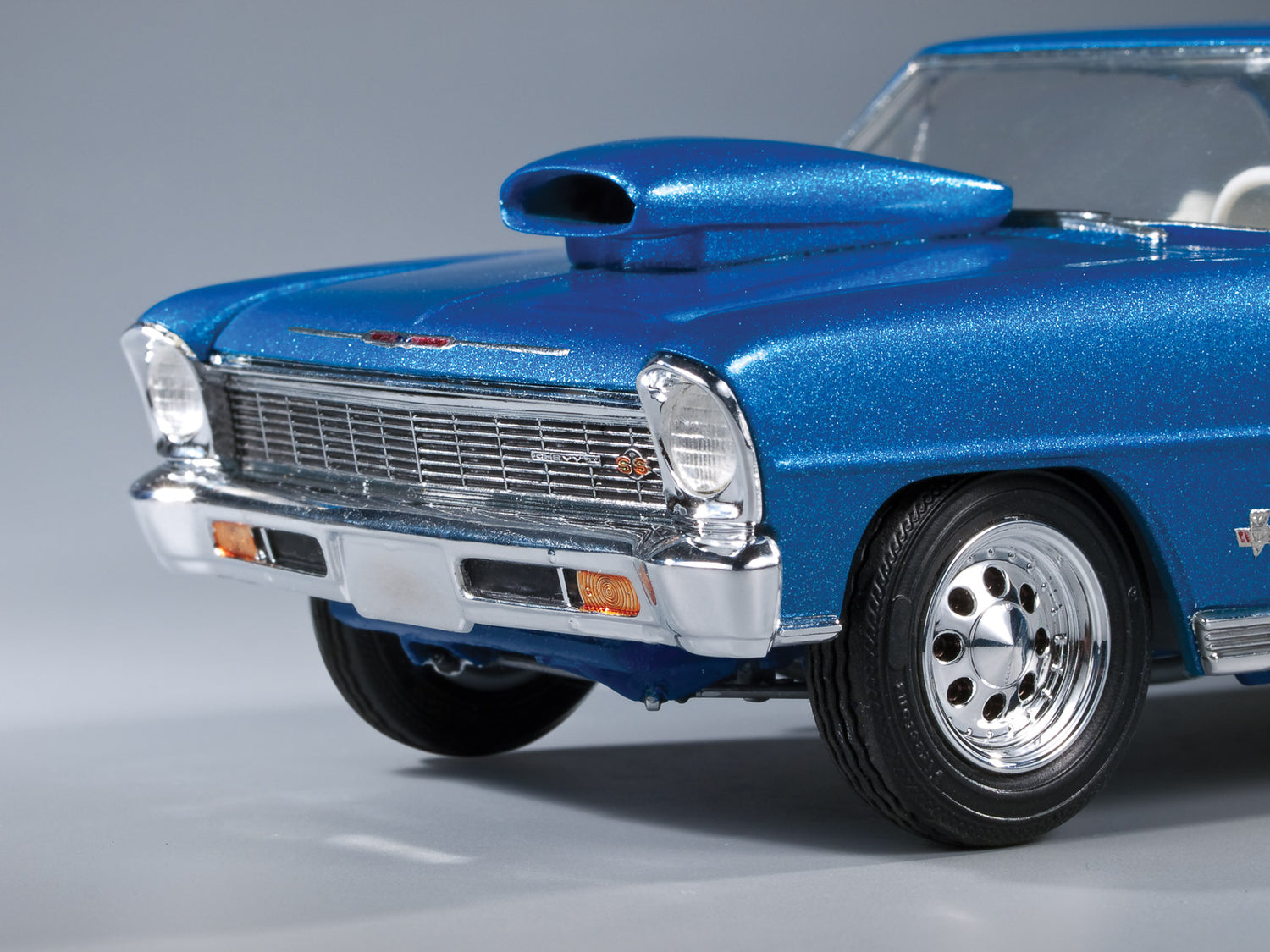 AMT 1966 Chevy Nova Pro Street 1:25 Scale Model Kit