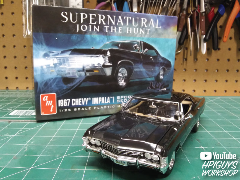 AMT 1967 Chevy Impala 4-Door Supernatural 1:25 Scale Model Kit