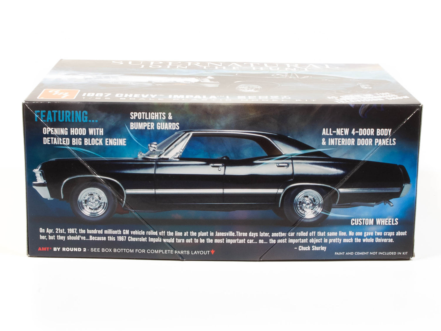 AMT 1967 Chevy Impala 4-Door Supernatural 1:25 Scale Model Kit