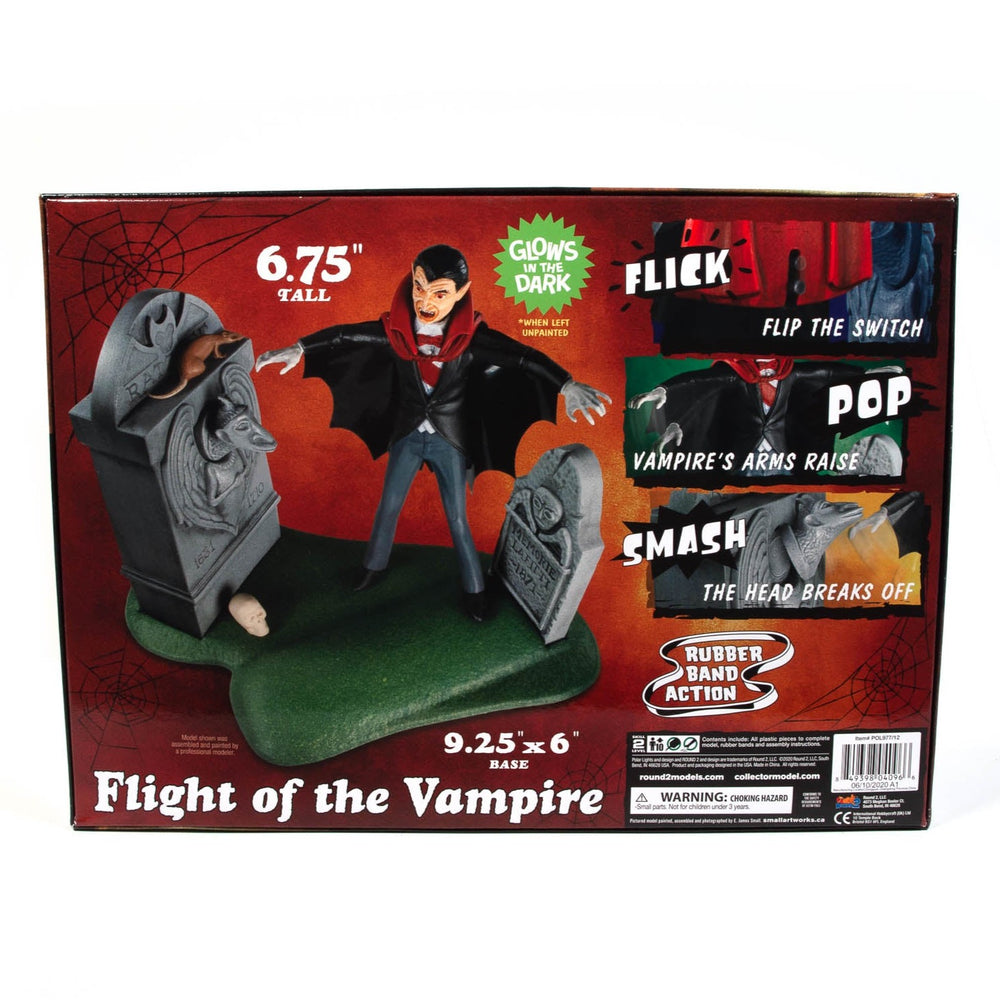 Polar Lights Haunted Manor: Flight of the Vampire 1:12 Scale Model Kit