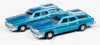 Classic Metal Works 1976 Buick Estate Wagon (Potomac Blue Poly) (2-Pack) 1:160 N Scale
