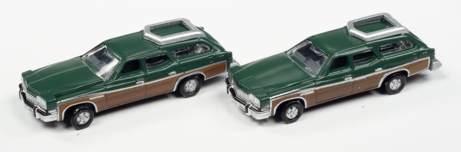 Classic Metal Works 1975 Buick Estate Wagon (Dark Green) (2-Pack) 1:160 N Scale