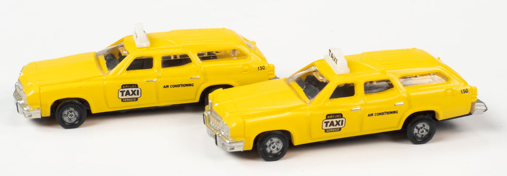 Classic Metal Works 1974 Buick Estate Station Wagon 2-Pack (Taxi) 1:160 N Scale