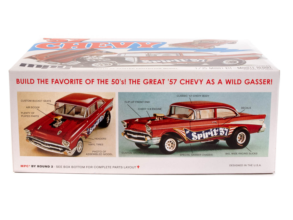 MPC 1957 Chevy Bel Air "Spirit of 57" 1:25 Scale Model Kit