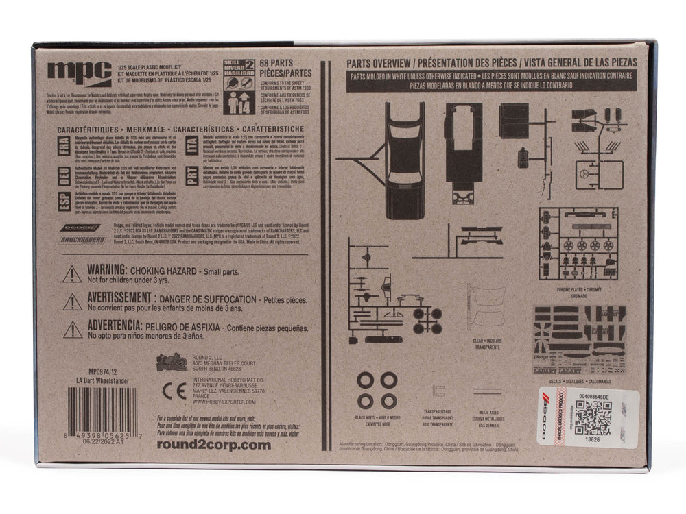 MPC L.A. Dart Wheelstander 1:25 Scale Model Kit