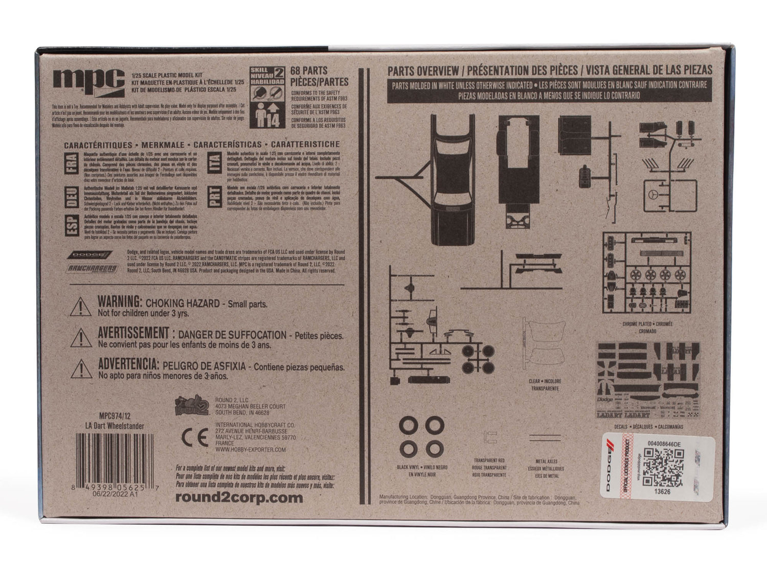 MPC L.A. Dart Wheelstander 1:25 Scale Model Kit