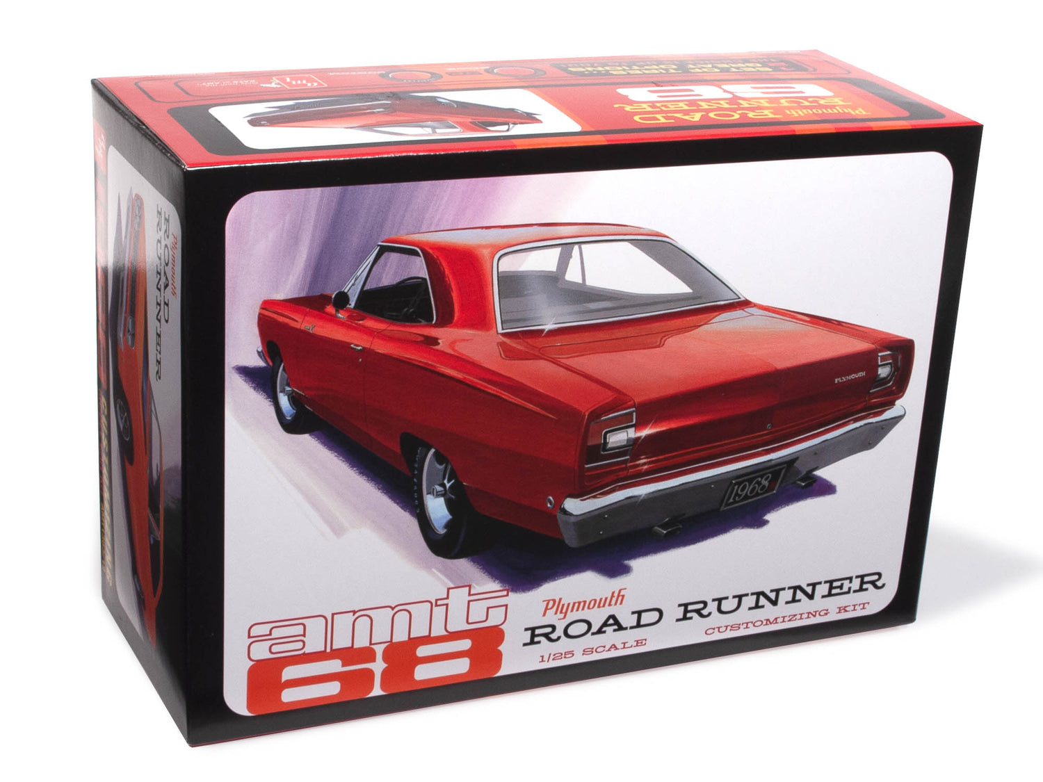 AMT 1968 Plymouth Road Runner Customizing Kit 1:25 Scale Model Kit