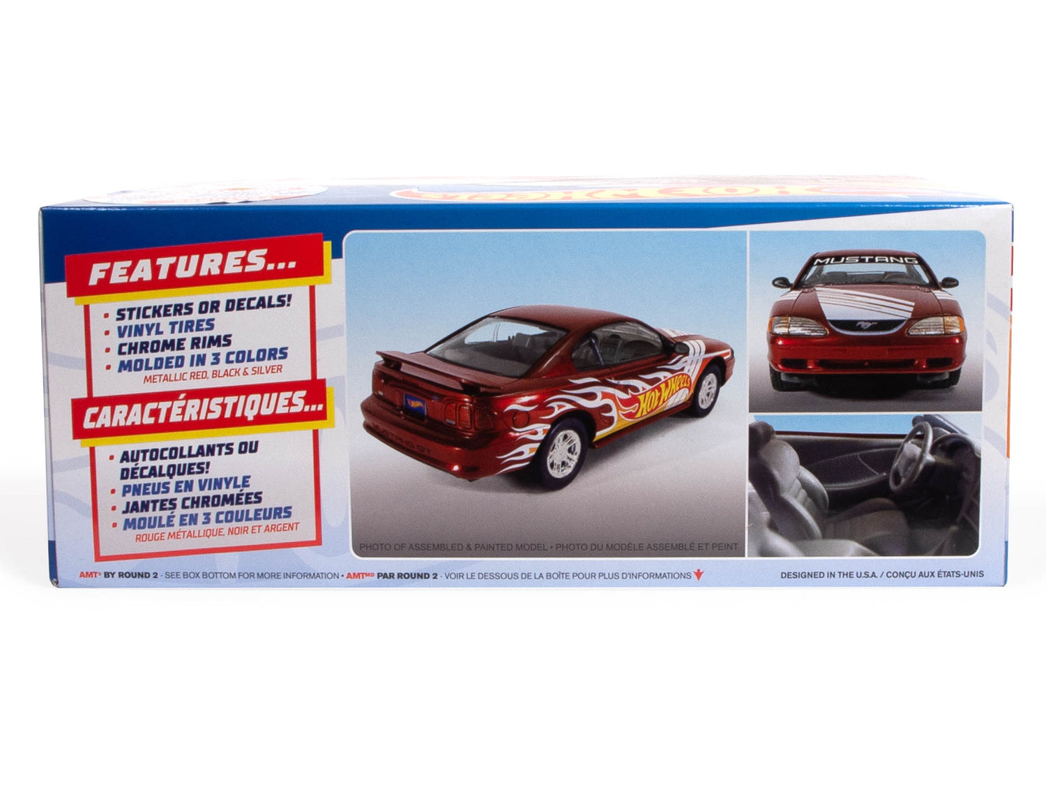 AMT Hot Wheels 1996 Ford Mustang GT (Snap) 1:25 Scale Model Kit