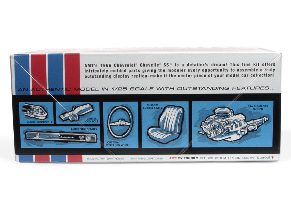 1967 Chevy Chevelle SS Hardtop model interior features