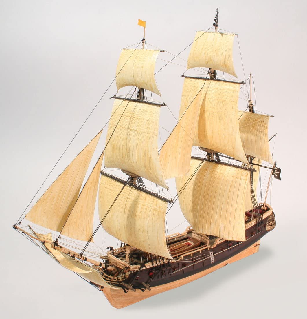 Lindberg Jolly Roger Pirate Ship 1-130 Scale Model Kit