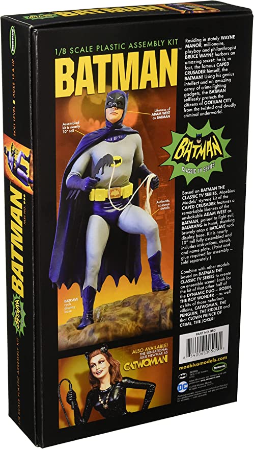 Moebius 1966 Batman 1:8 Scale Model Kit