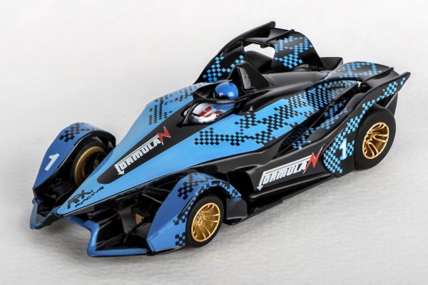 AFX Mega G+ Formula N Blue/Blue/Silver HO Scale Slot Car