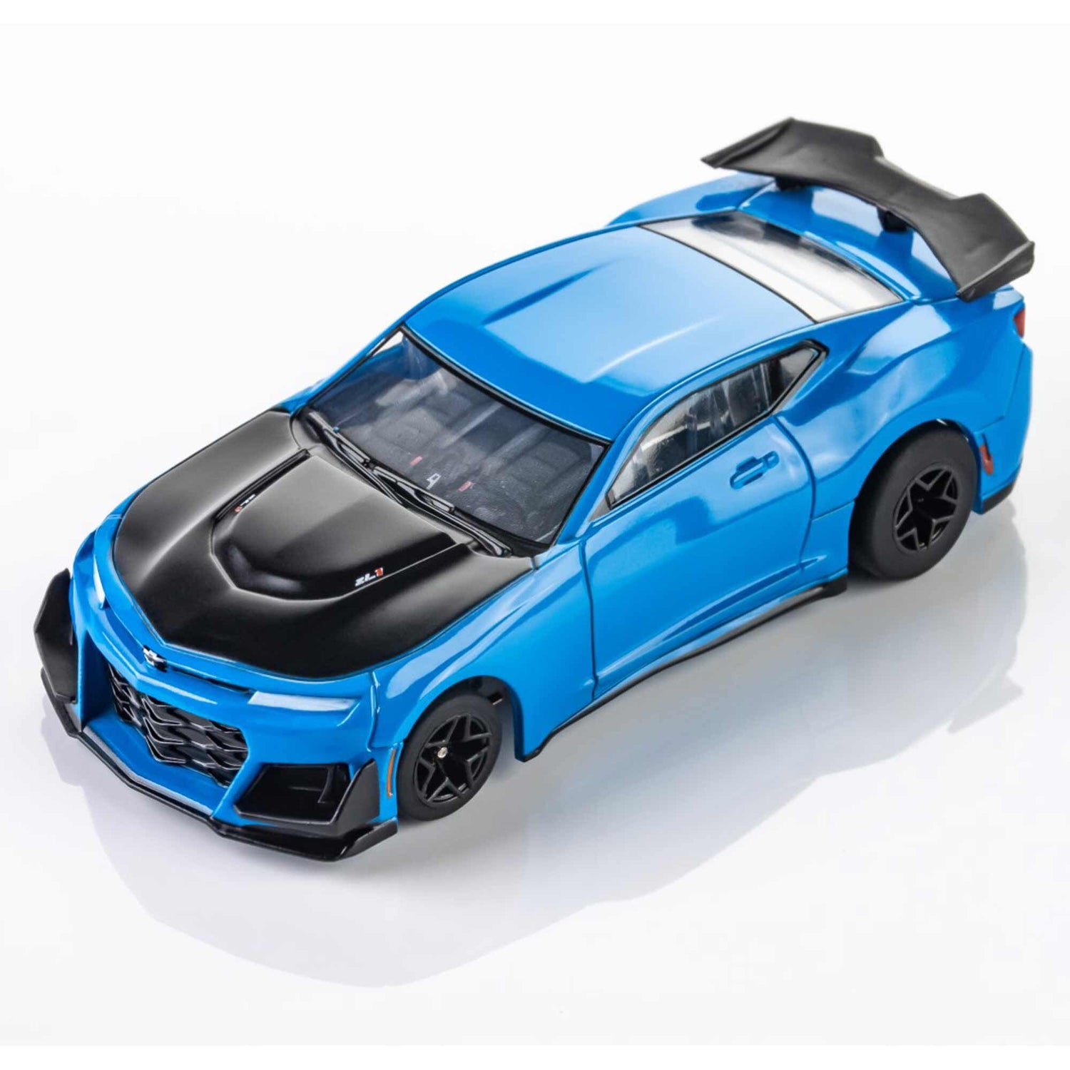 AFX 2021 Camaro ZL1- Rapid Blue HO Scale Slot Car