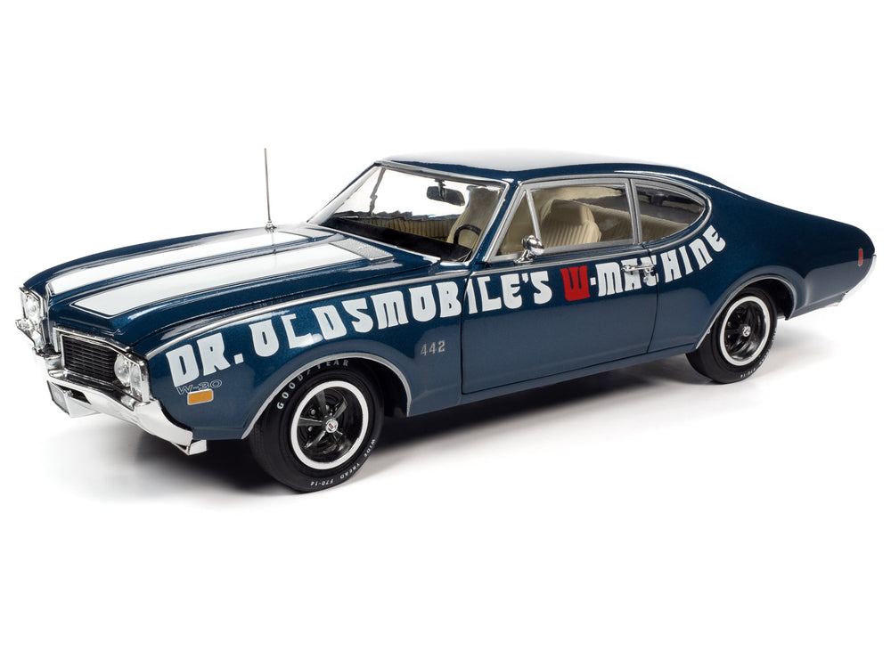American Muscle 1969 Oldsmobile Cutlass 442 2-Door Coupe (Dr Oldsmobile's W-Machine) (MCACN) 1:18 Scale Diecast