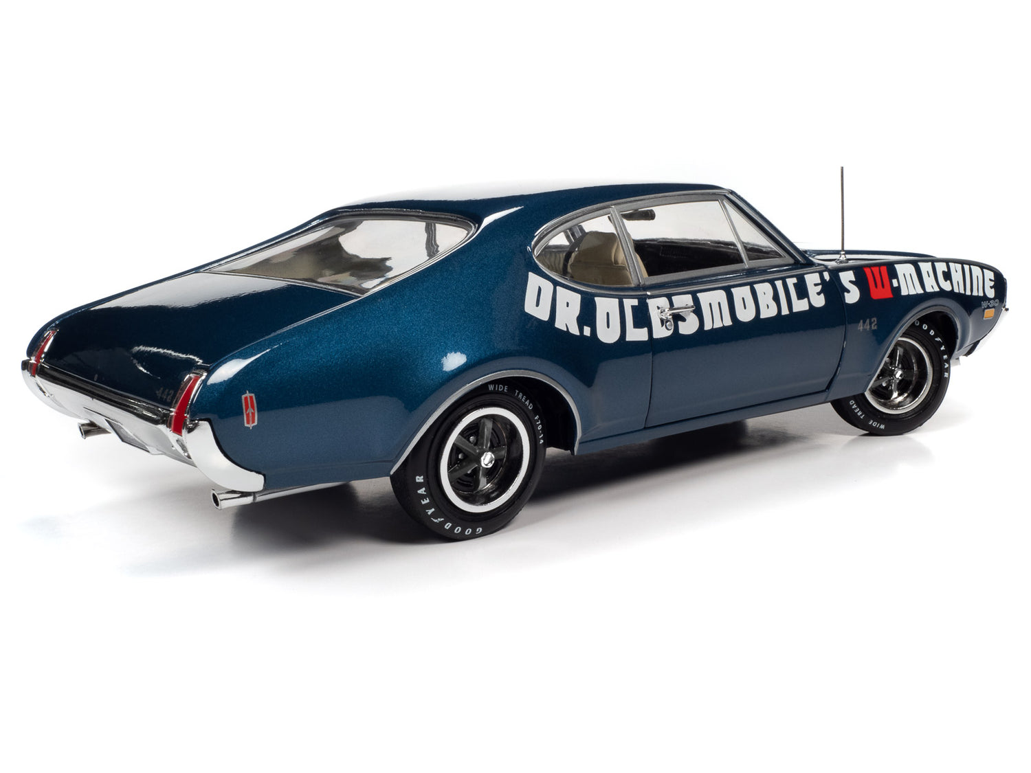 American Muscle 1969 Oldsmobile Cutlass 442 2-Door Coupe (Dr Oldsmobile's W-Machine) (MCACN) 1:18 Scale Diecast