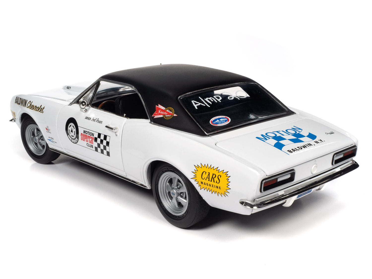 American Muscle 1967 Chevrolet Camaro SS (Baldwin Motion) 1:18 Scale Diecast