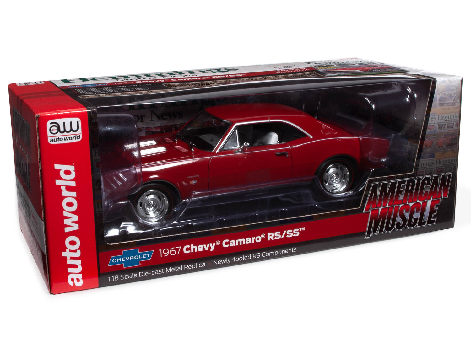 American Muscle 1967 Chevrolet Camaro RS/SS (Hemmings) 1:18 Scale Diecast