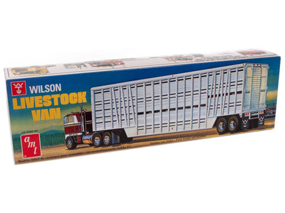 AMT Wilson Livestock Van Trailer 1:25 Scale Model Kit