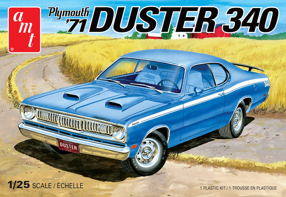 1971 PLYMOUTH DUSTER 340 1/25 Scale Built, Handcrafted, One-off, Street  Rod, Custom Made, Model, Model Car, Muscle Car, Barn Find - Etsy